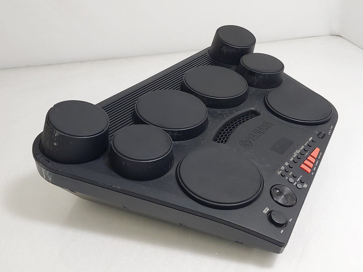 Yamaha DD-75 8-Pad Portable Digital Drum Kit Tested PSU Case Damage Missing Feet