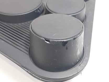 Yamaha DD-75 8-Pad Portable Digital Drum Kit Tested PSU Case Damage Missing Feet