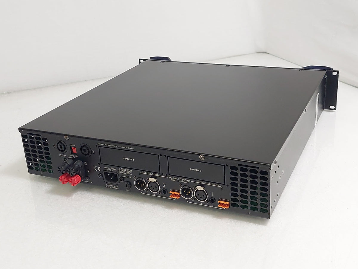 C-Audio Pulse 2x1100 2x1100W 2-Channel Rackmount Power Amplifier