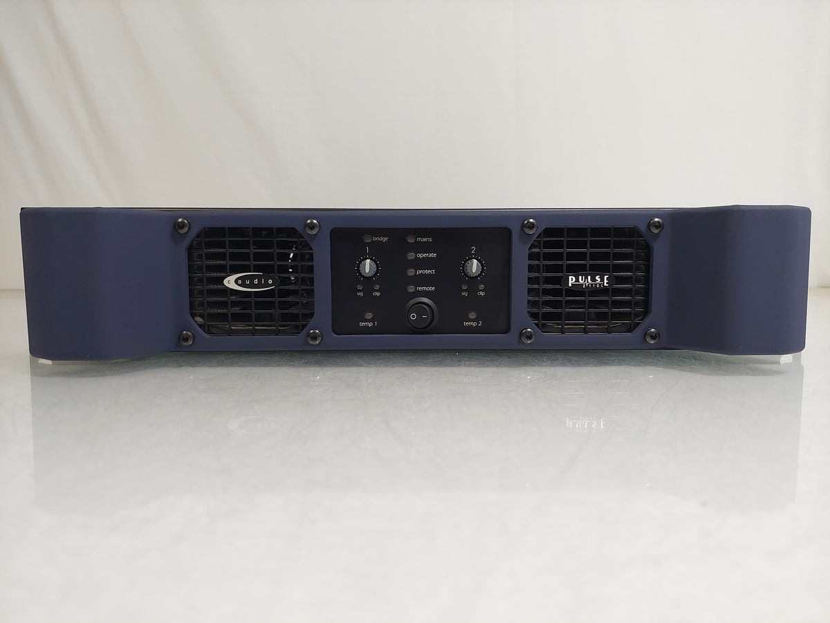 C-Audio Pulse 2x1100 2x1100W 2-Channel Rackmount Power Amplifier