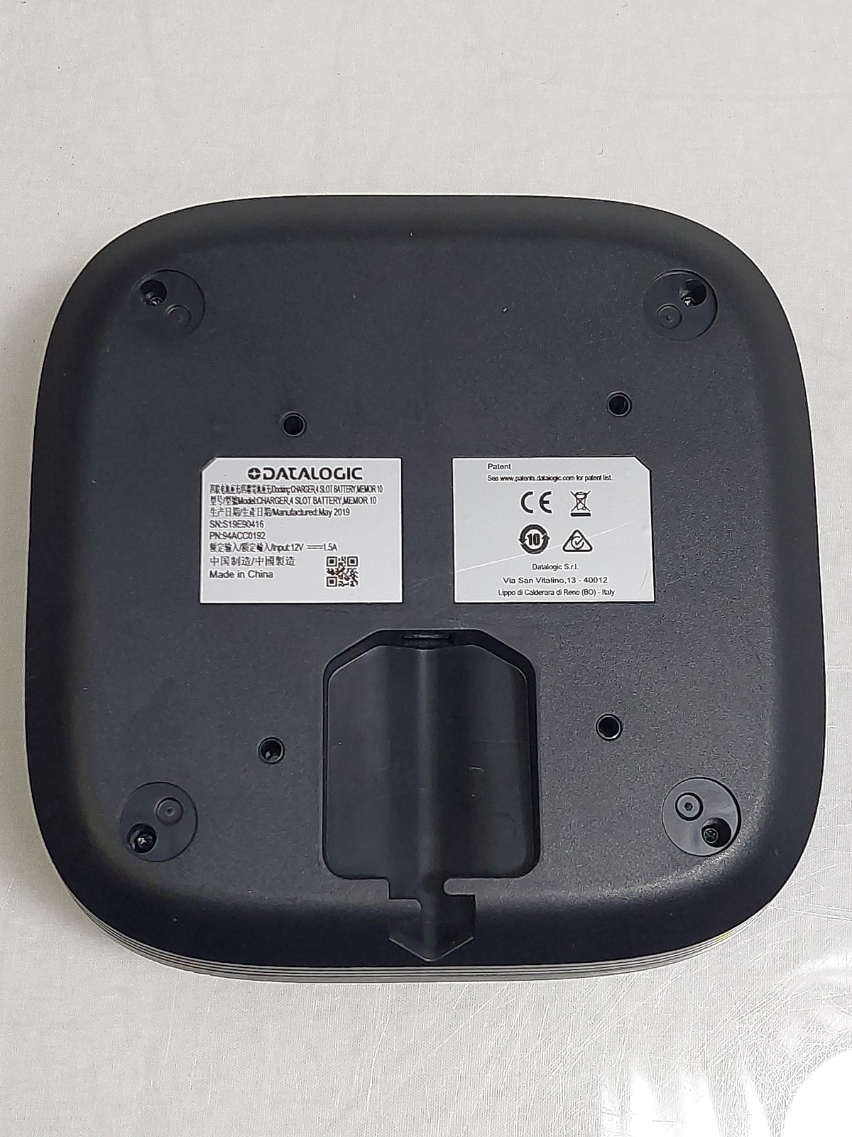Datalogic 94ACC0192 Memor 10/11 4-Slot Battery Charging Station + PSU