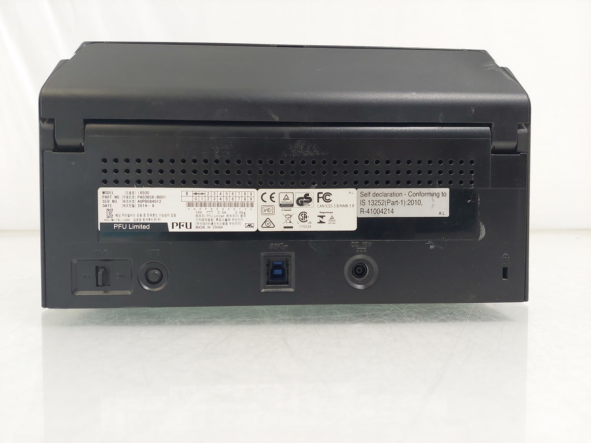 Fujitsu ScanSnap iX500 A4 Duplex Wi-Fi USB 3.0 Document Scanner + PSU