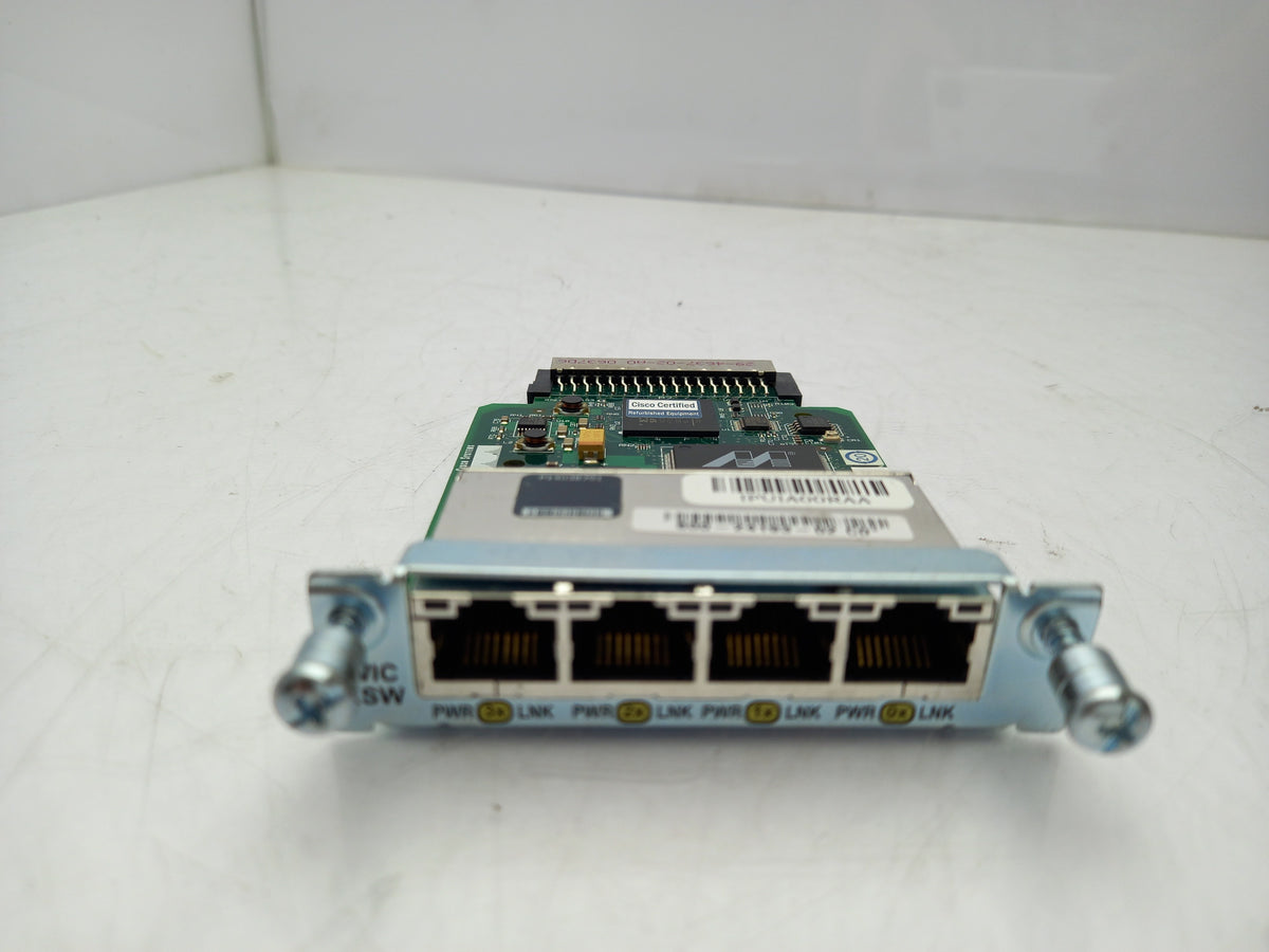 Cisco HWIC-4ESW 73-8474-06 4-Port High Speed WAN Interface Card 
