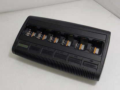 Motorola IMPRES WPLN4211B 6-Way Multi-Unit Radio Battery Charger 100-240V