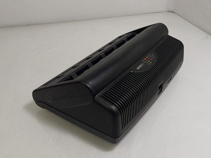 Motorola IMPRES WPLN4211B 6-Way Multi-Unit Radio Battery Charger 100-240V