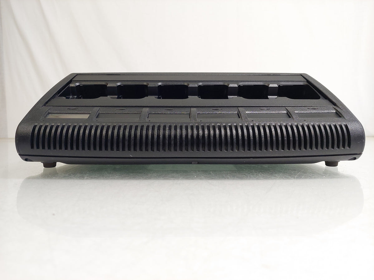Motorola IMPRES WPLN4211B 6-Way Multi-Unit Radio Battery Charger 100-240V