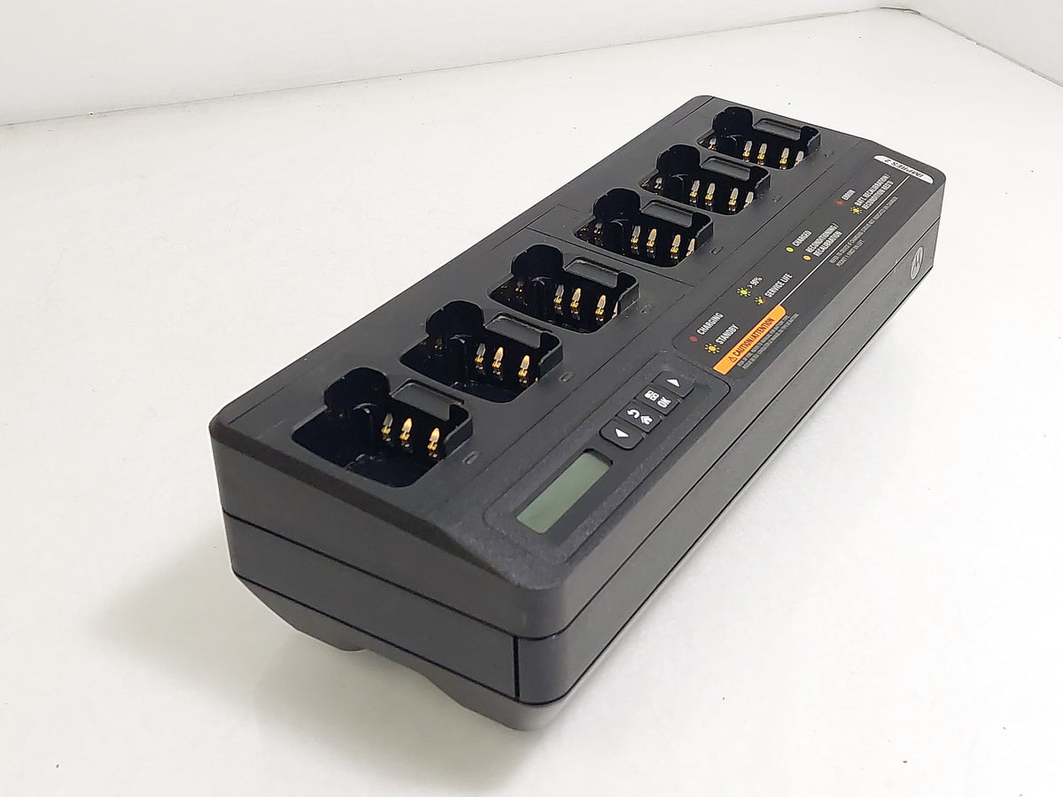 Motorola IMPRES 2 PMPN4283A 6-Way Multi-Unit Radio Battery Charger PSU