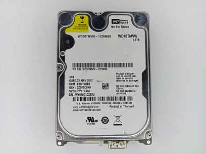 Western Digital WD10TMVW-11ZSMS5 1TB 2.5" External USB 3.0 Hard Disk Drive HDD