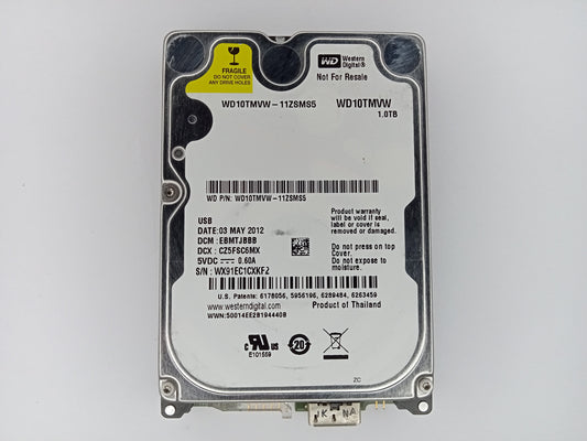 Western Digital WD10TMVW-11ZSMS5 1TB 2.5" External USB 3.0 Hard Disk Drive HDD