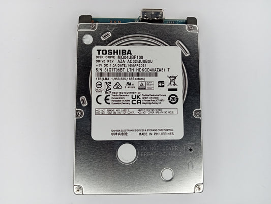 Toshiba MQ04UBF100 1TB 2.5" External USB 3.0 Hard Disk Drive HDD