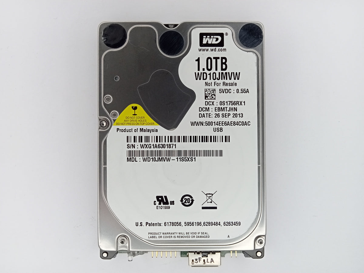 Western Digital WD10JMVW-11S5XS1 1TB 2.5" External USB 3.0 Hard Disk Drive HDD