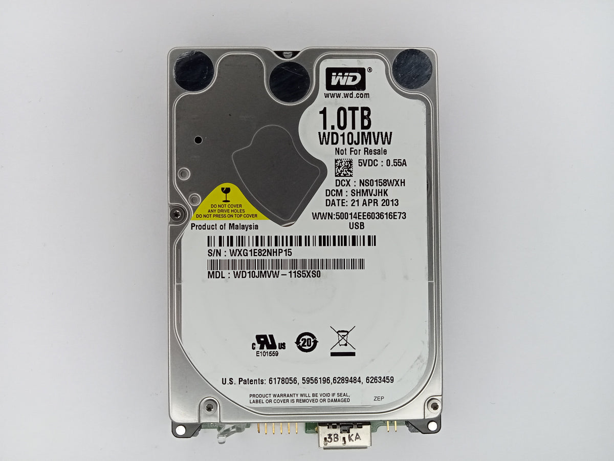 Western Digital WD10JMVW-11S5XS0 1TB 2.5" External USB 3.0 Hard Disk Drive HDD