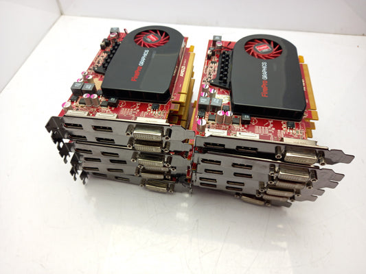 Job Lot of 12x AMD FirePro V4900 1GB Video Graphics Card C8MR2