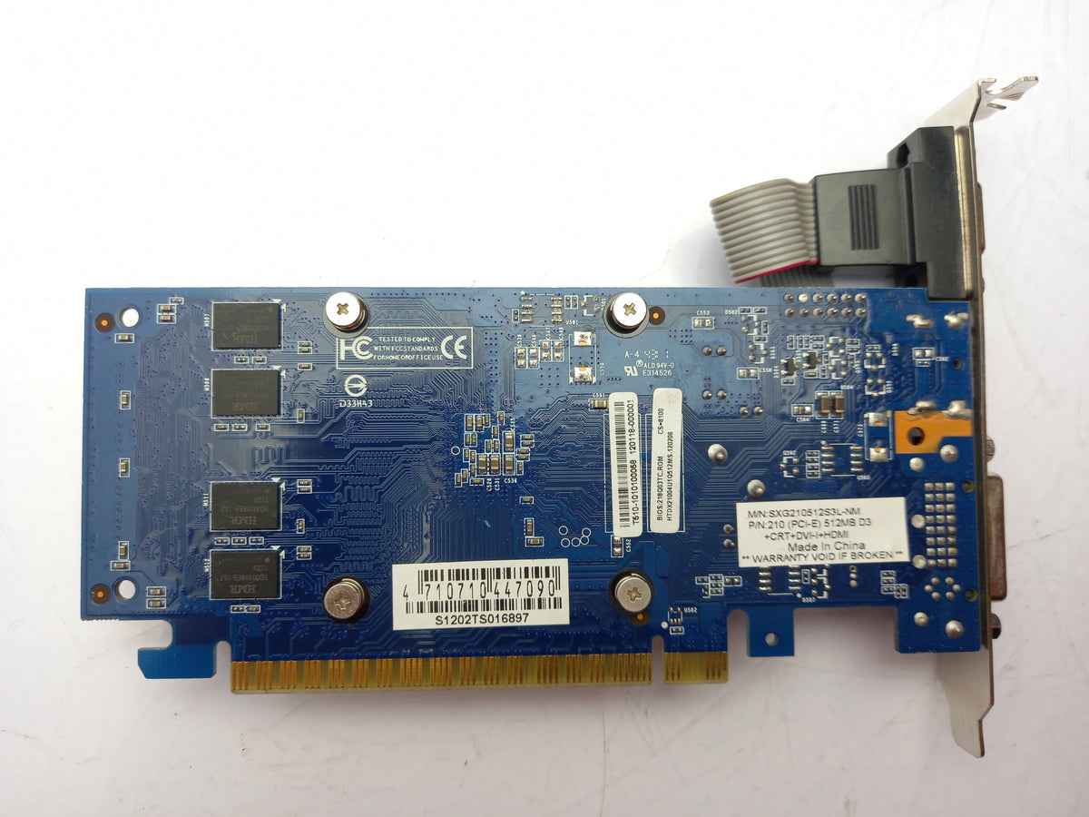 Sparkle NVIDIA GeForce 210 DDR3 Graphics Card SXG210512S3L-NM