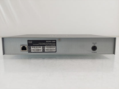 Cisco SG350-10MP 10-Port Gigabit PoE+ Managed Switch 124W SFP