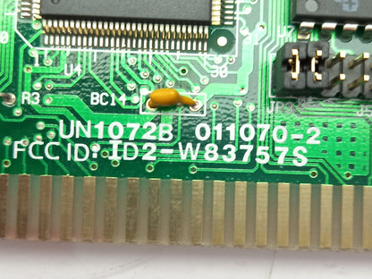 Winbond ISA Multi-I/O IDE Floppy Controller UN1072B Retro 1993 W83757F 