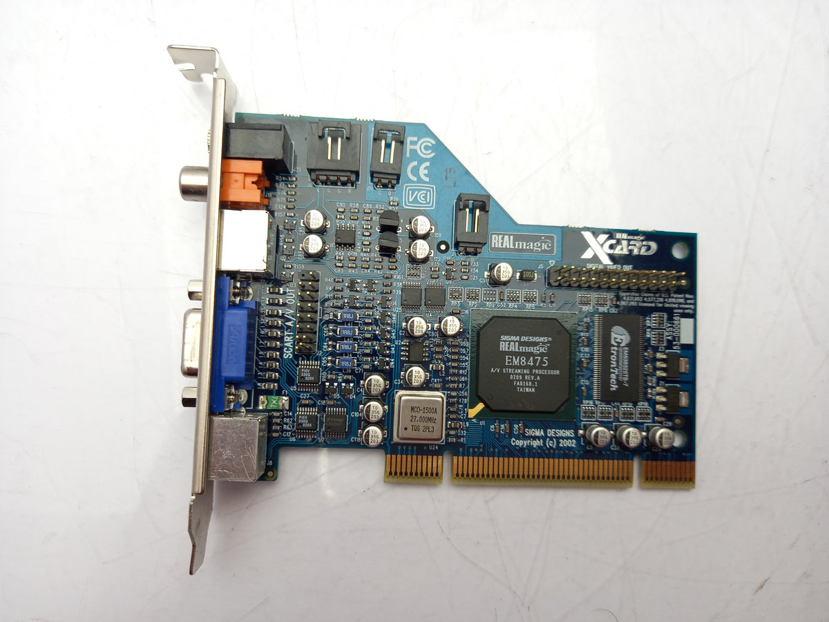 SIGMA Design RealMagic EM8475 Xcard Decompression Card 53-000661-01