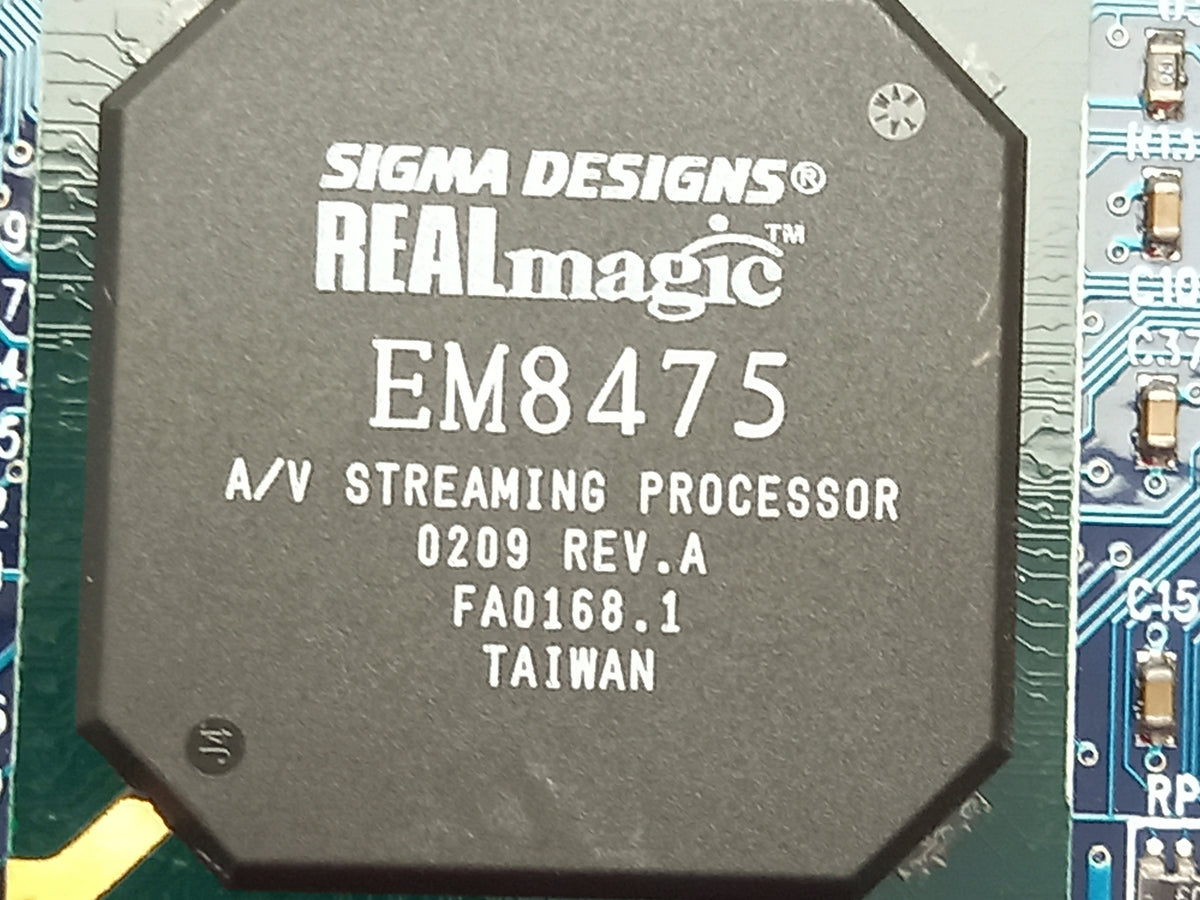 SIGMA Design RealMagic EM8475 Xcard Decompression Card 53-000661-01