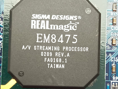SIGMA Design RealMagic EM8475 Xcard Decompression Card 53-000661-01