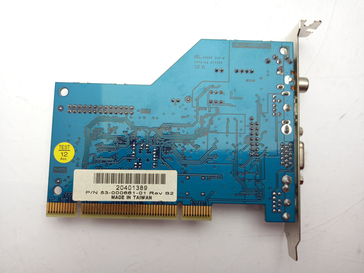 SIGMA Design RealMagic EM8475 Xcard Decompression Card 53-000661-01