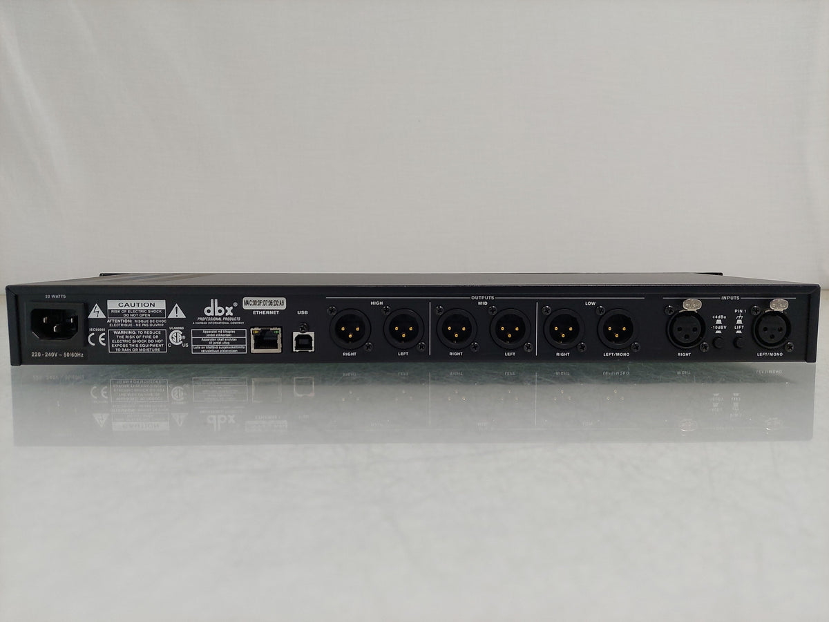 dbx DriveRack PA2-V-EU 2x6 Speaker Management DSP Processor 1U Rack