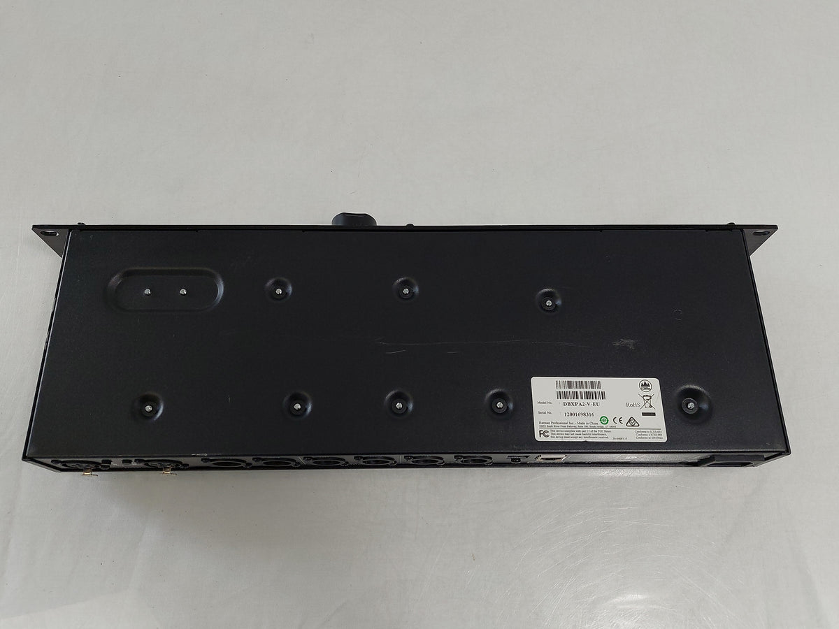 dbx DriveRack PA2-V-EU 2x6 Speaker Management DSP Processor 1U Rack