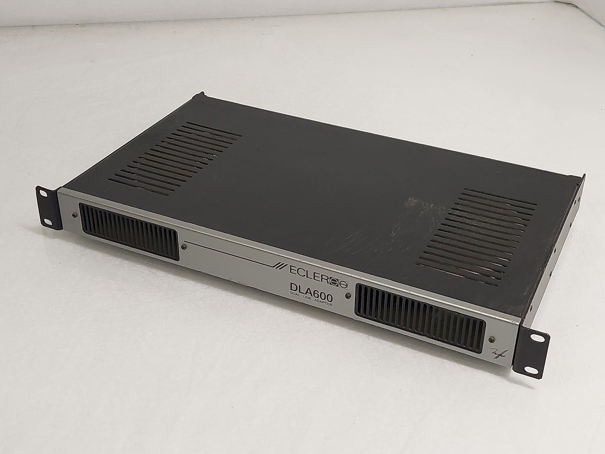 Ecler DLA600 2-Channel 70V 100V Line Transformer Adaptor 1U Rackmount