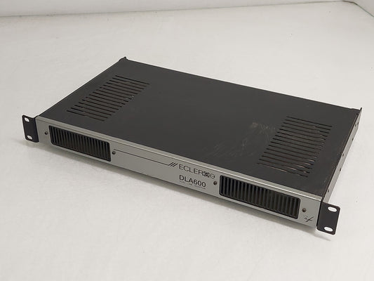 Ecler DLA600 2-Channel 70V 100V Line Transformer Adaptor 1U Rackmount