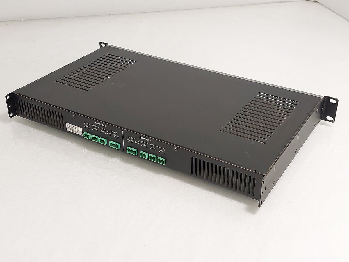 Ecler DLA600 2-Channel 70V 100V Line Transformer Adaptor 1U Rackmount