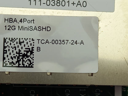 NetApp HBA Controller 4x MiniSAS 12Gb PCIe x8 TCA-00357-24-A