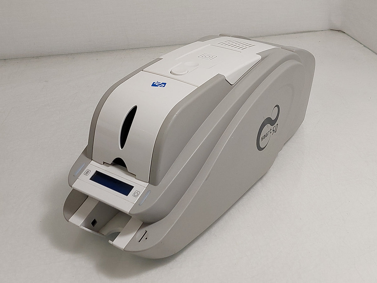 IDP SMART-50D Dual-Sided 300dpi Colour ID Card Printer USB PSU Ribbon