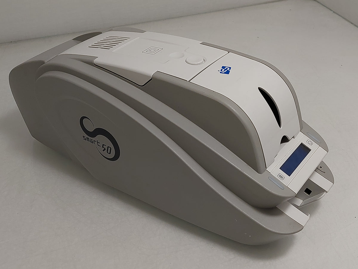 IDP SMART-50D Dual-Sided 300dpi Colour ID Card Printer USB PSU Ribbon