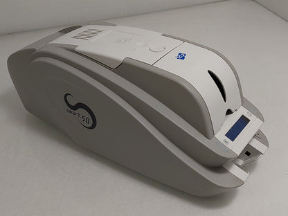 IDP SMART-50D Dual-Sided 300dpi Colour ID Card Printer USB PSU Ribbon