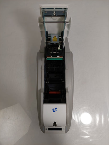 IDP SMART-50D Dual-Sided 300dpi Colour ID Card Printer USB PSU Ribbon