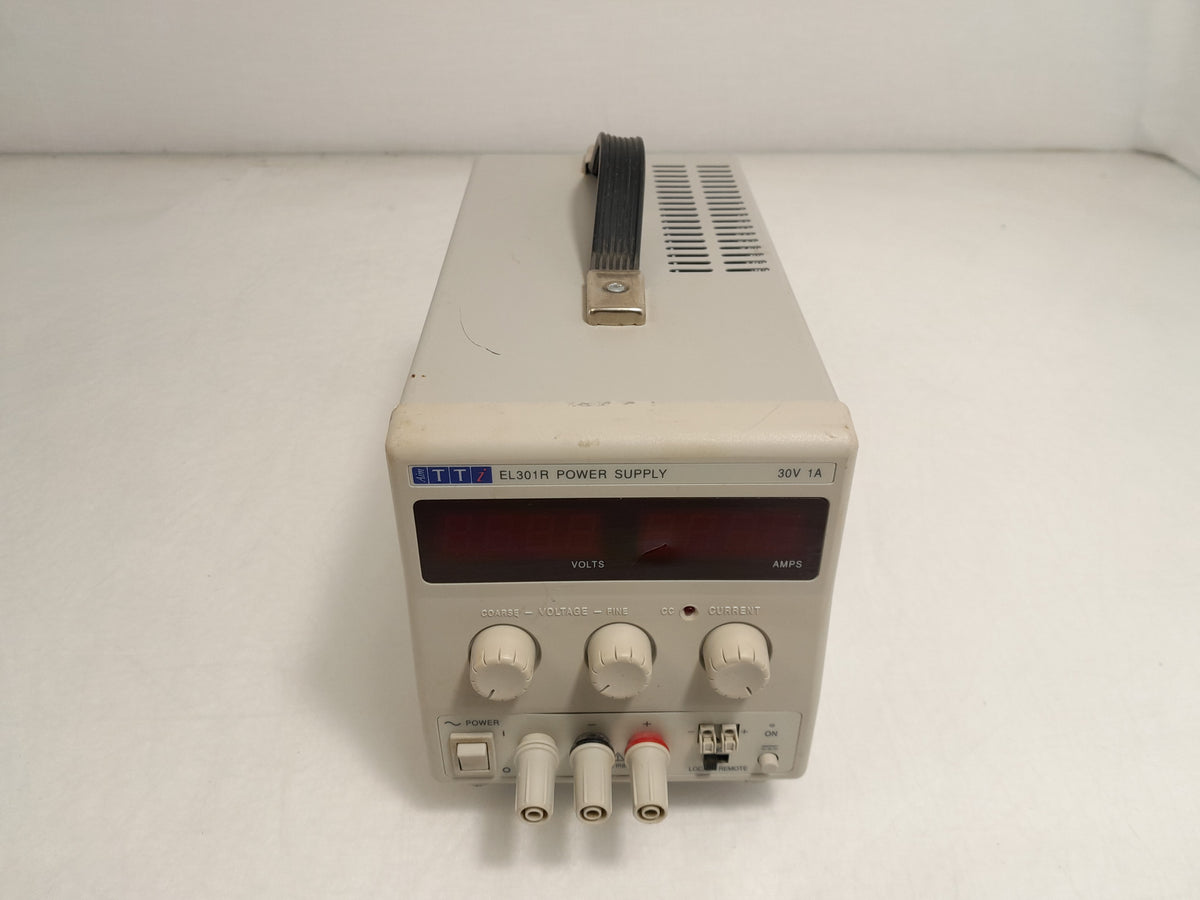 Aim-TTi EL301R 30V 1A 30W Linear DC Bench Power Supply Display Cover Crack