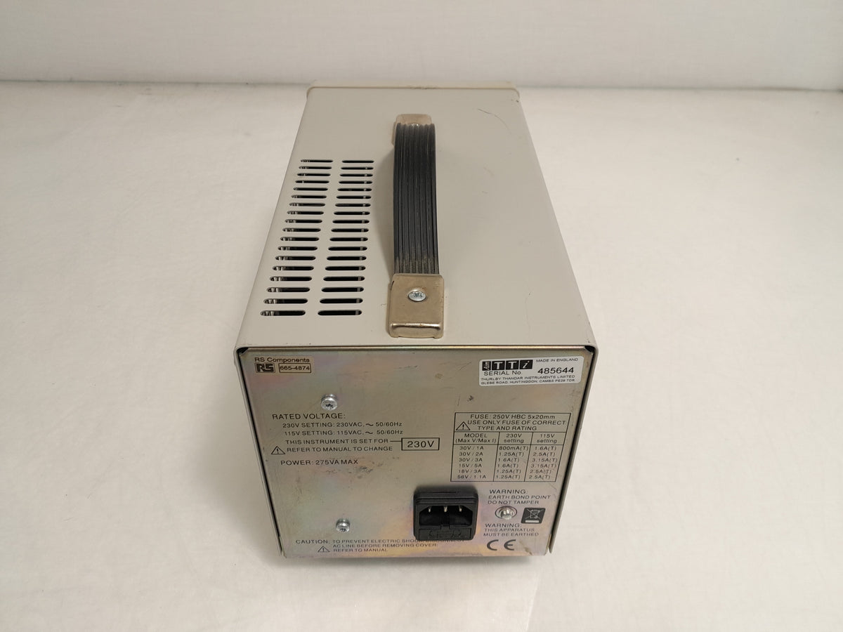 Aim-TTi EL301R 30V 1A 30W Linear DC Bench Power Supply Display Cover Crack