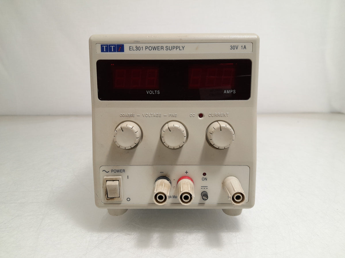 Aim-TTi EL301 Single Output Linear DC Bench Power Supply, 30V / 1A, 30W
