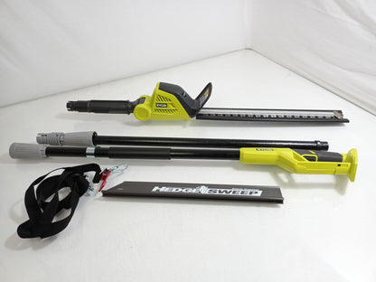 Ryobi OPT1845 18V ONE+ 45cm Cordless Pole Hedge Trimmer No Battery Boxed