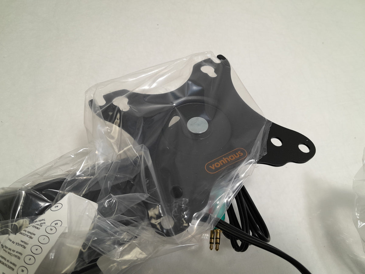 VonHaus 3005118 Gas Spring Single Monitor Arm Desk Mount 13-27in VESA 6kg