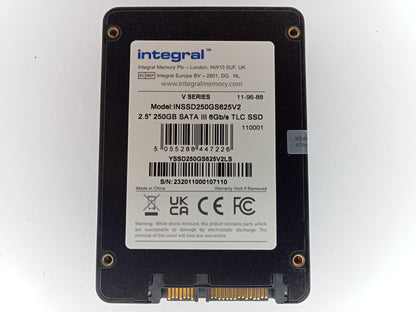 Integral V Series 2 INSSD250GS625V2 250GB 2.5" Solid State Drive SATA