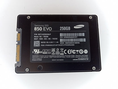 Samsung 850 EVO MZ-75E250 250GB 2.5" Solid State Drive SATA