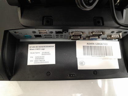 Partner Tech SP-850-BZ 15in Touch POS 4GB 128GB SSD Win11 VFD PIN Fingerprint