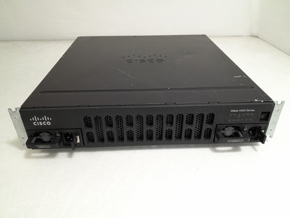 Cisco ISR4451-X/K9 V04 Router 2x NIM-4MFT-T1/E1 Voice WAN Modules