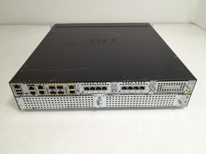 Cisco ISR4451-X/K9 V04 Router 2x NIM-4MFT-T1/E1 Voice WAN Modules