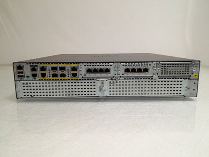 Cisco ISR4451-X/K9 V04 Router 2x NIM-4MFT-T1/E1 Voice WAN Modules