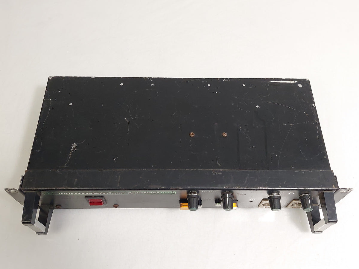 Canford Audio Tecpro MS721 2-Circuit Wired Intercom Master Station Rackmount