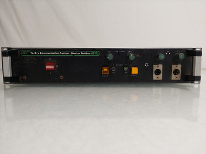 Canford Audio Tecpro MS721 2-Circuit Wired Intercom Master Station Rackmount
