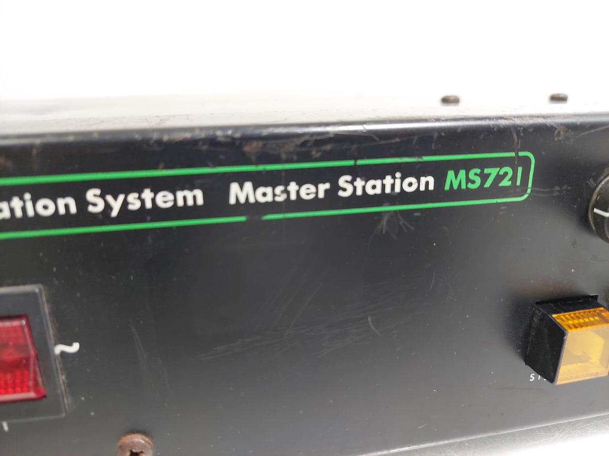 Canford Audio Tecpro MS721 2-Circuit Wired Intercom Master Station Rackmount