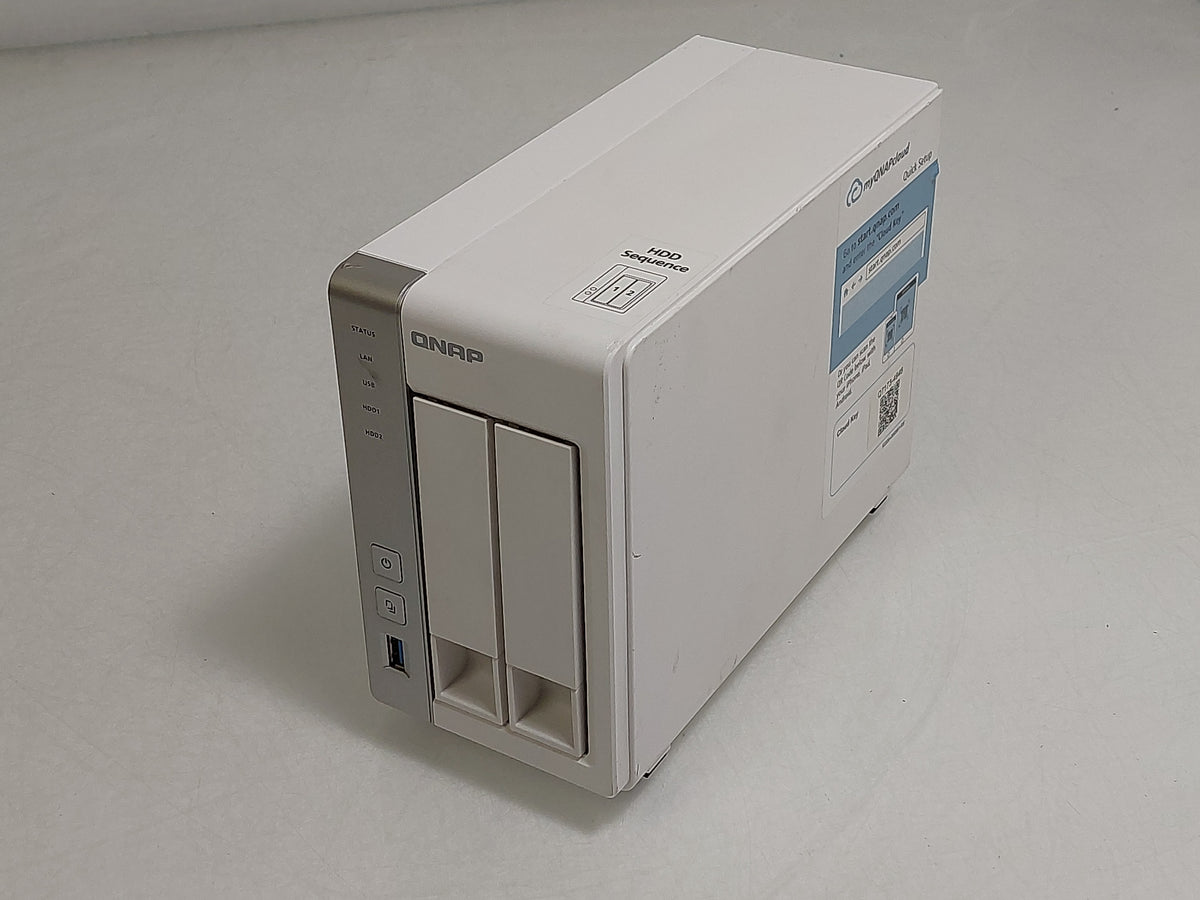 QNAP TS-231 2-Bay NAS 1.2GHz 512MB Dual Gigabit USB 3.0 No HDDs