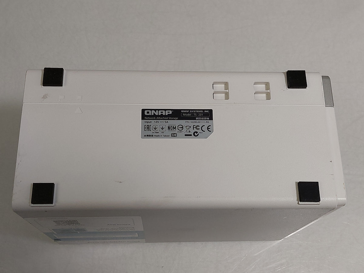 QNAP TS-231 2-Bay NAS 1.2GHz 512MB Dual Gigabit USB 3.0 No HDDs